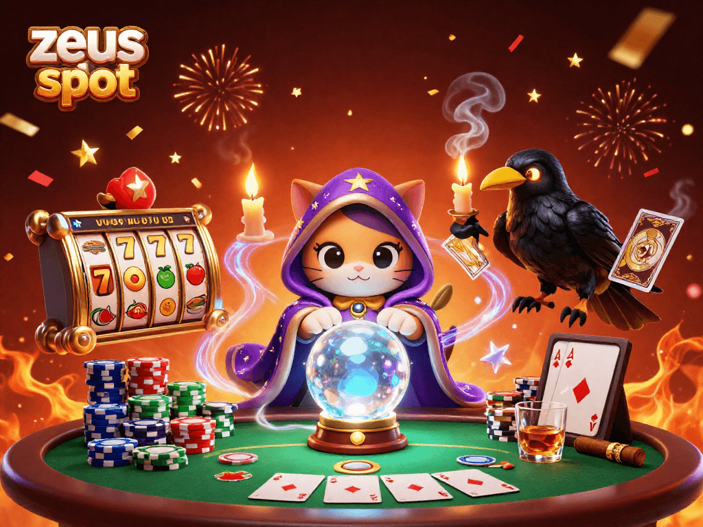 Memenangkan jackpot di zeus slot dengan simbol keberuntungan dan tema yang menggiurkan.