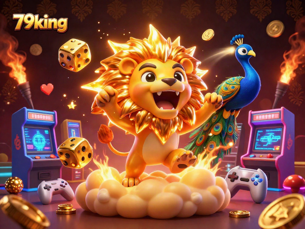 Engage in thrilling gameplay at 79king with vibrant animations and colorful casino elements.