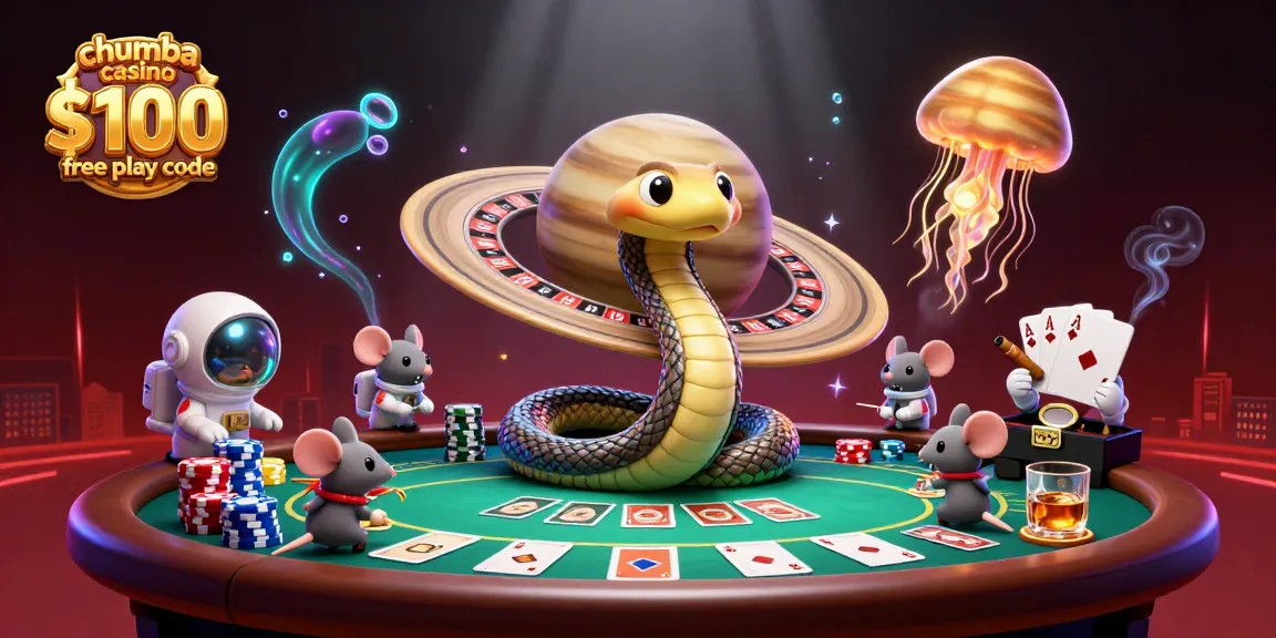 Place bets and win with the chumba casino $100 free play code while playing in a vibrant 3D gaming universe.