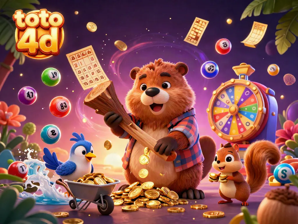 Mengumpulkan koin emas dengan toto 4d menjadi pemenang jackpot.