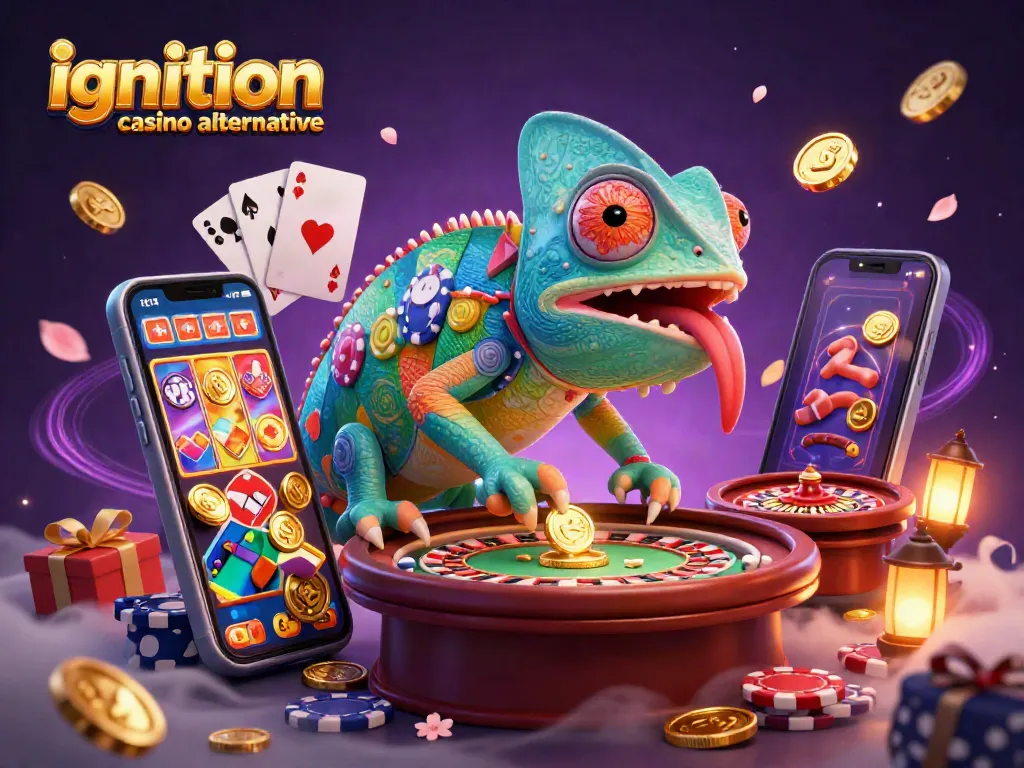 Experience exciting gameplay at ignition casino alternative with colorful slots, poker, and roulette.