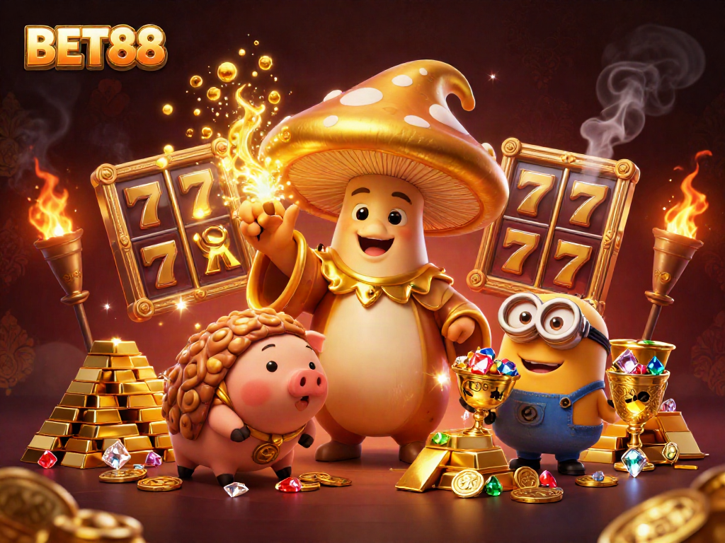 BET88 mang đến trải nghiệm cá cược tuyệt vời với trò chơi slot hấp dẫn và phần thưởng lớn.