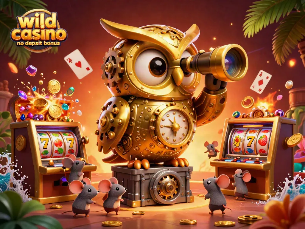 Win big with the wild casino no deposit bonus featuring lively characters and colorful gaming elements