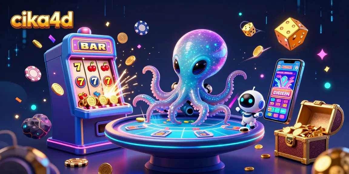 Win big at cika4d with an exciting alien-themed online casino experience.