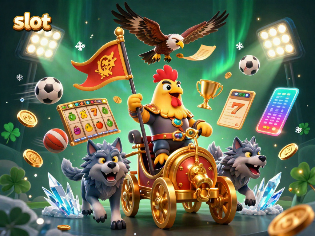 Menang di slot dengan simbol dan jackpot berkilauan, menciptakan pengalaman kasino yang mengasyikkan.