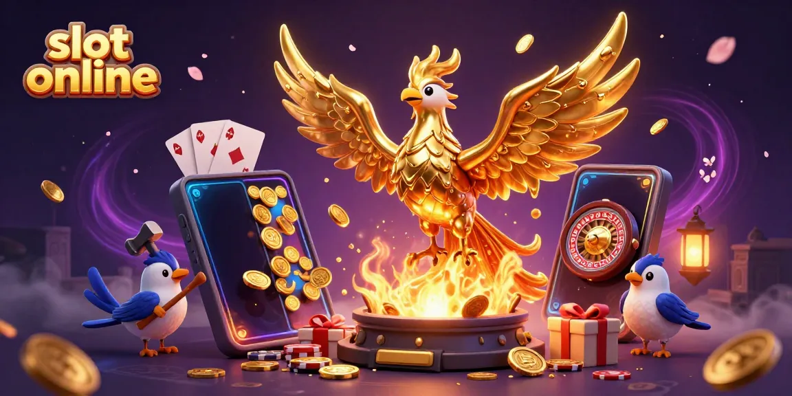 Experience thrilling gaming with slot online and golden phoenix emerging in vibrant casino world