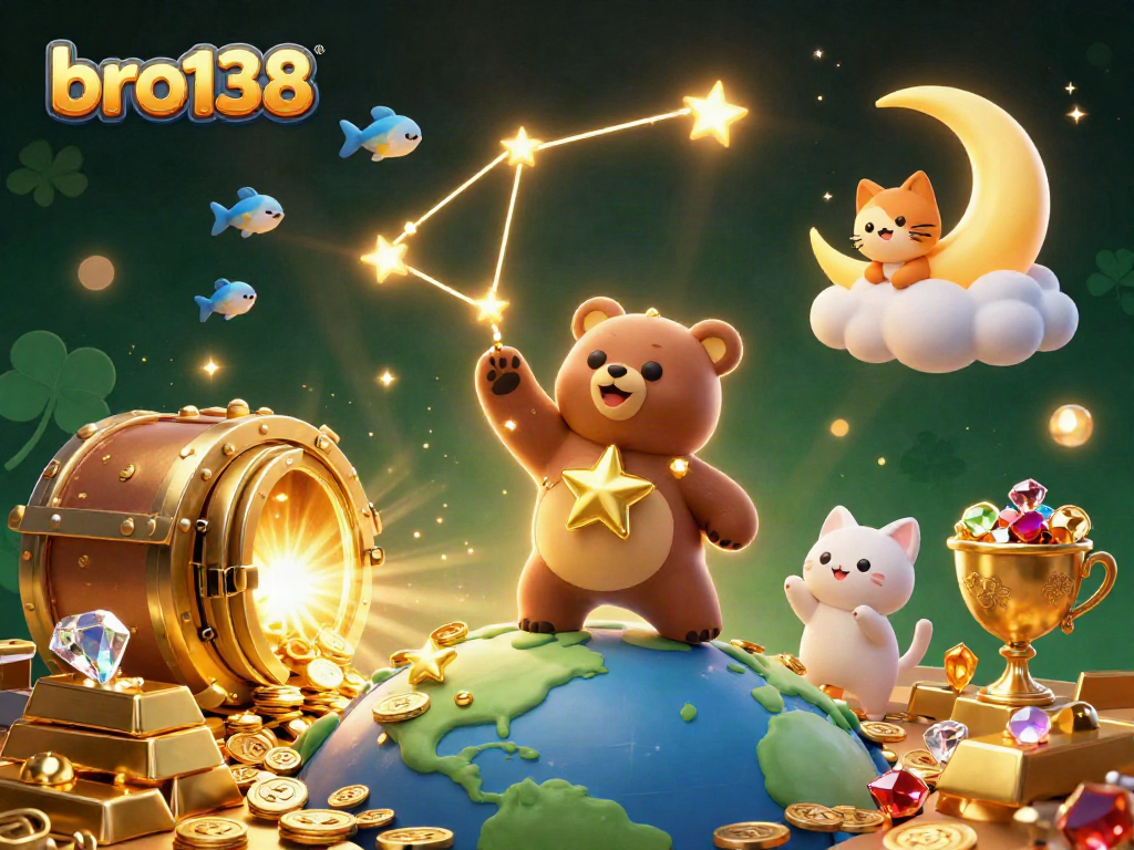 Engage in thrilling gameplay with bro138, where golden treasures and lucky stars shine bright.