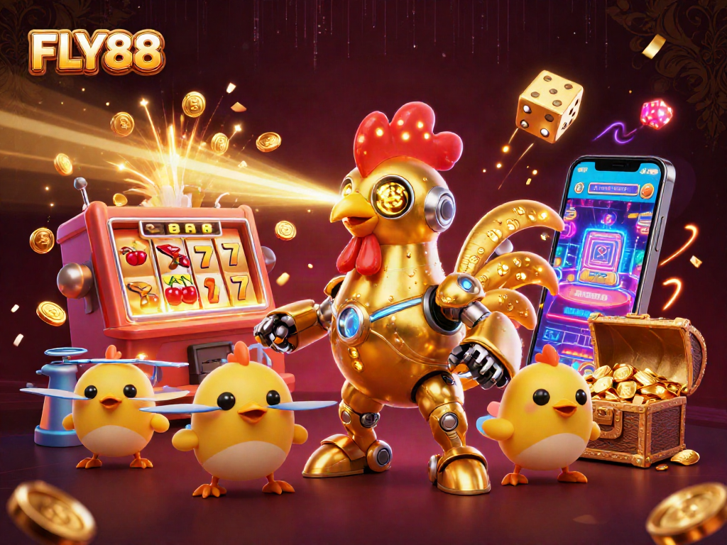 Engage with FLY88's exciting online casino world through vibrant gaming adventures.