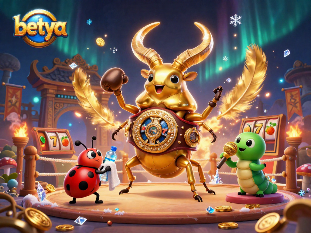 Engage with Betya’s thrilling slot reels in a vibrant 3D casino showdown.