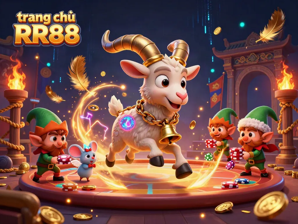 Win big at trang chủ RR88 with exciting characters engaging in thrilling casino action.