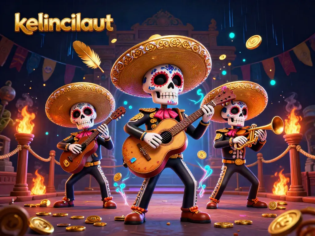 Experience the vibrant kelincilaut atmosphere with exciting casino themes in this immersive 3D illustration.