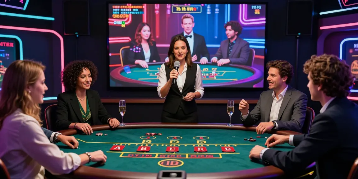 Sòng bạc Jin88 với không gian sang trọng, người chơi hưng phấn tham gia trò chơi Baccarat trực tiếp