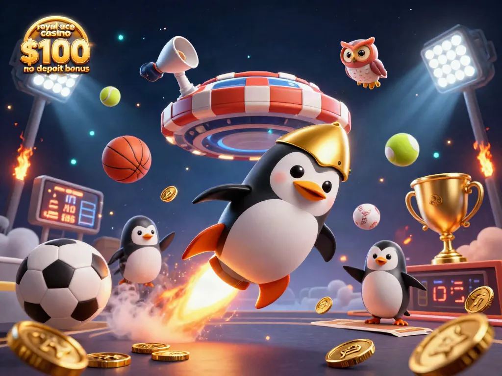 Play with the royal ace casino $100 no deposit bonus and cash out huge wins with lively casino-themed animation.