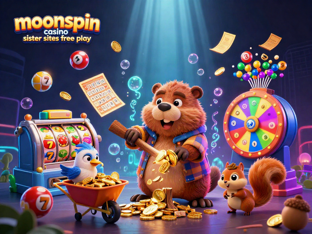 Experience free play at moonspin casino sister sites with engaging 3D characters and vibrant gaming elements.