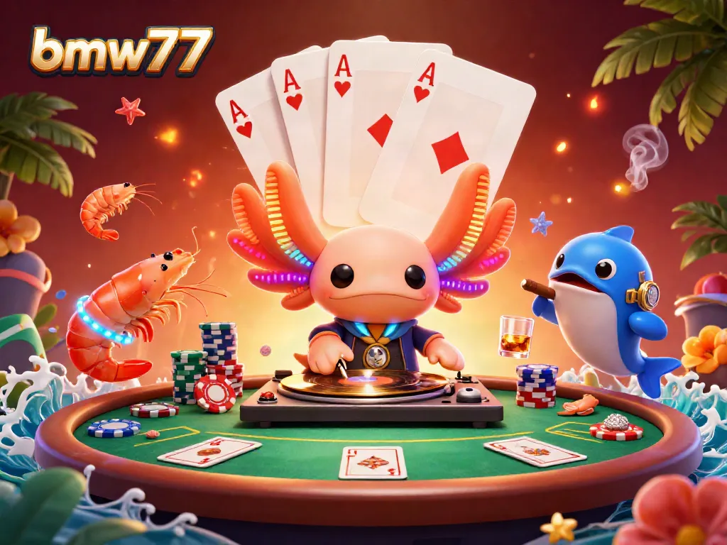 Menggali keseruan bmw777 dalam permainan poker dengan karakter unik yang beraksi.