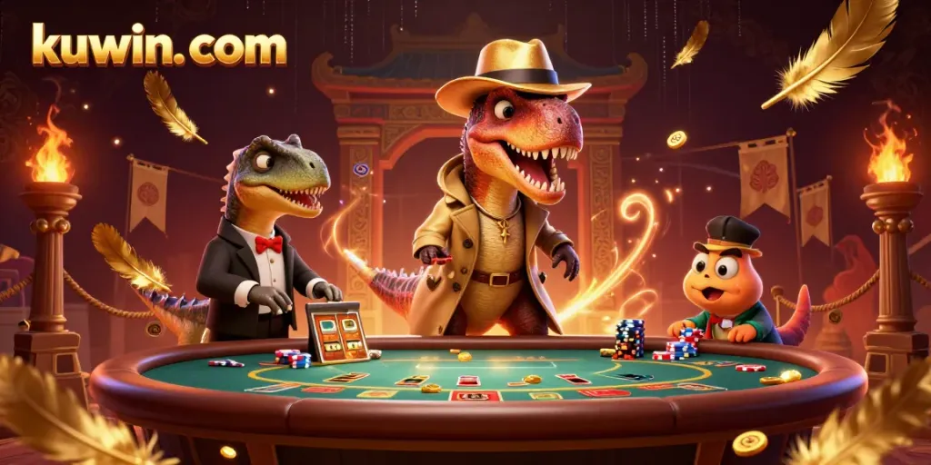 Experience thrilling gameplay at kuwin. com with velociraptor card counters and intense blackjack tables.