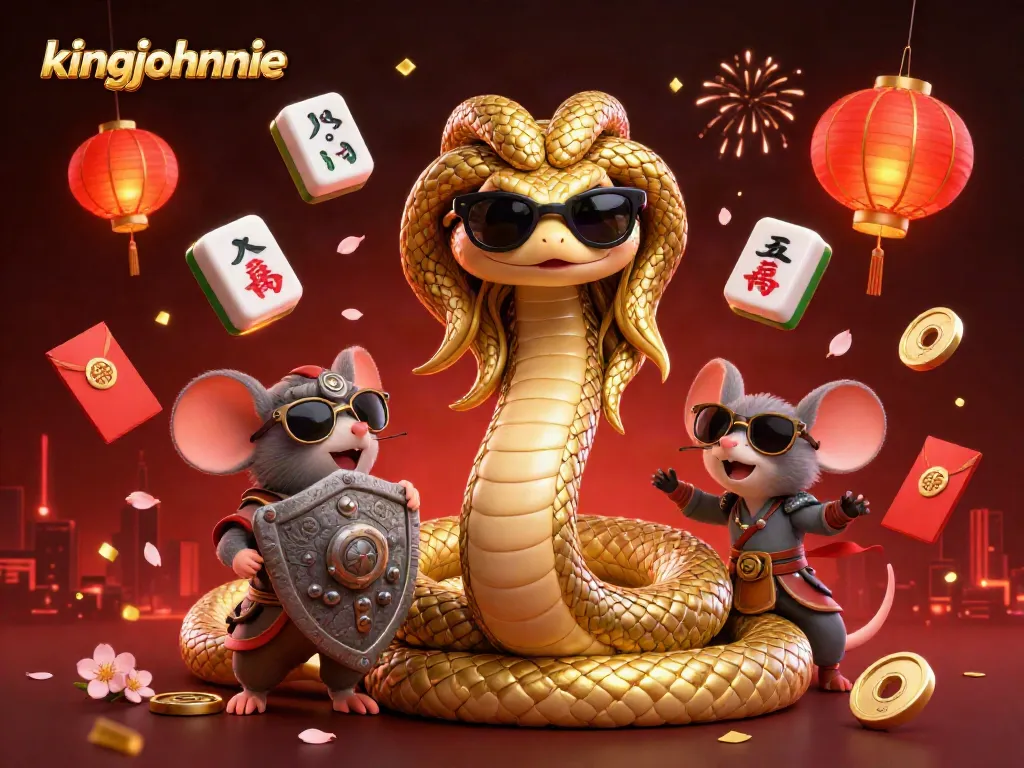 Engage in exciting gameplay at kingjohnnie with vibrant 3D casino elements and characters.